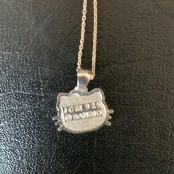 Hello Kitty Enamel Pink Bow Collection Necklace Sterling
Silver EUC - Picture 3 of 4